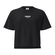 Essential Black Crop Top