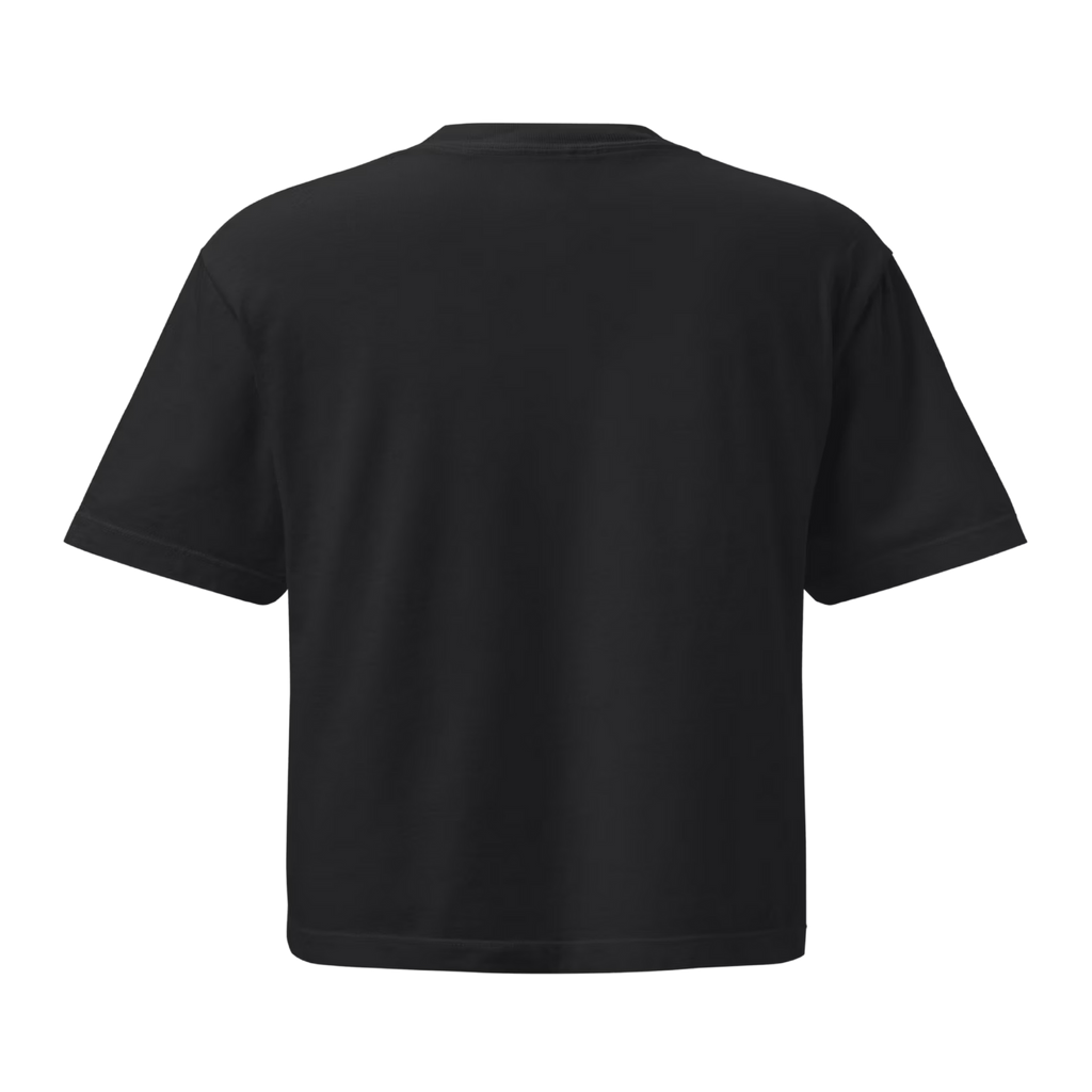 Essential Black Crop Top