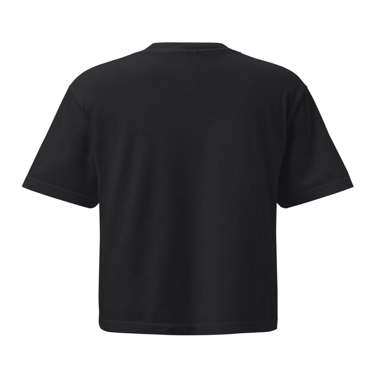 Essential Black Crop Top