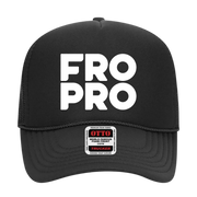 FROPRO Black Trucker Hat