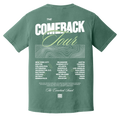 The Comeback Tour Vintage Tee in Green